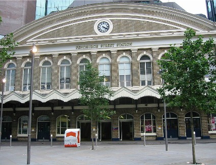 Fenchurch Street Train Station, London